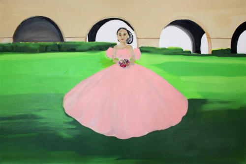 Portrait In Pink